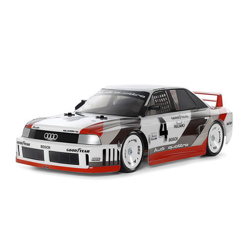 超激レア　レトロ　ラジコン　未使用 アウディクアトロ タミヤ【ラジコン】電動RCカー No.744 1／10RC アウディ 90 クワトロ