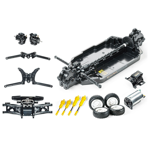 タミヤ【ラジコン】セミアッセンブルシリーズ No.7 1/10RC ファーストトライ RCキットTT-02Bシャーシ （ネオスコーチャー ボディ付） H-4950344579877【57987】
