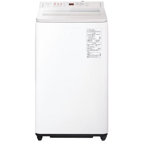 美品 22年製 パナソニック エコナビ 8kg 全自動洗濯機 清掃済み