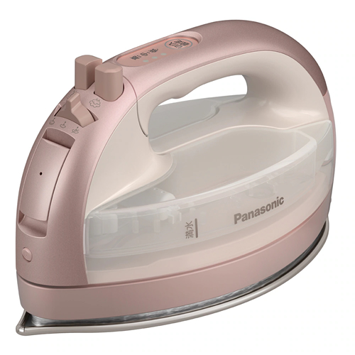 パナソニック【Panasonic】コードレススチームアイロン ピンクベージュ フラグシップモデル 収納スタンド付き NI-WL709-PC【ステンレス×ニッケルコート】