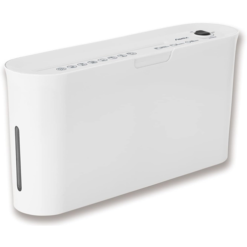 アスカ【Asmix】マイクロカットシュレッダー ホワイト 卓上A4パワフルシュレッダー B09W【静音タイプ 対応サイズA4】