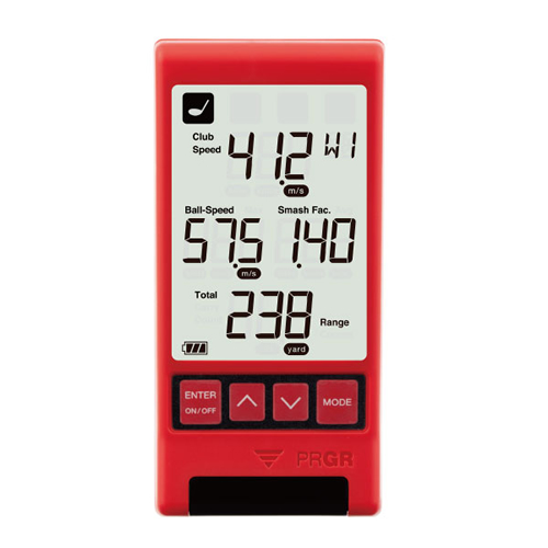 PRGR【プロギア】マルチスピード測定器 レッドアイズポケット RED EYES POCKET HS-130 GM044【ゴルフ用品】