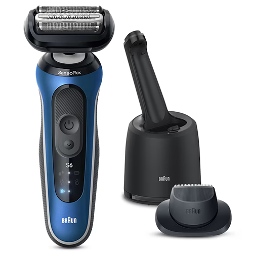 ブラウン メンズシェーバー（ブルー）BRAUN Series6（シリーズ6）3枚刃