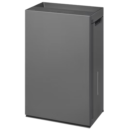 パナソニック【Panasonic】次亜塩素酸 空間除菌脱臭機 ダークグレー ziaino（ジアイーノ） 〜22畳対応 F-MV5000C-H【加湿・空気清浄機】