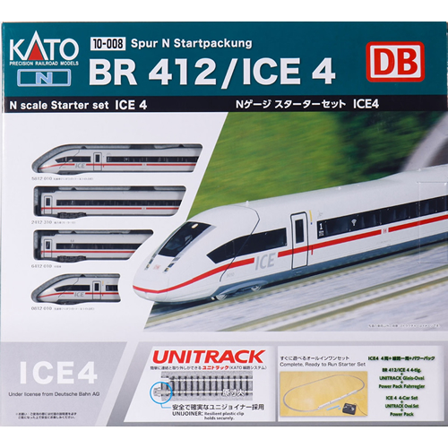 カトー【KATO】Nゲージ スターターセット ICE4 鉄道模型 H