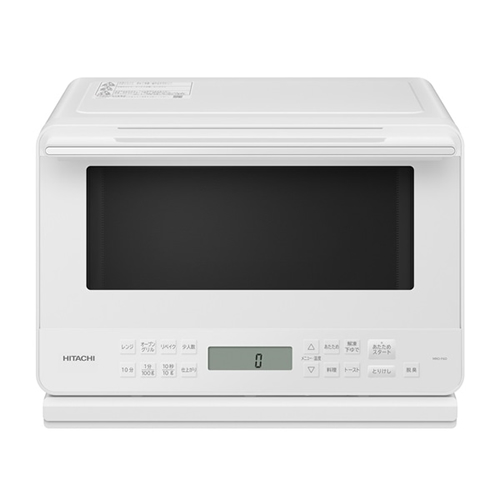 日立【HITACHI】27L オーブンレンジ ホワイト ワイド＆フラット庫内 2品同時あたため 電子レンジ MRO-F6D-W【らくらくプレート焼き】