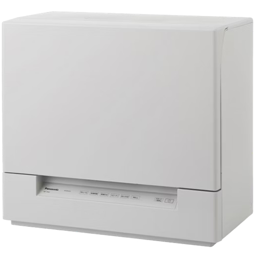 パナソニック【Panasonic】食器洗い乾燥機 ライトベージュ スリムタイプ リフトアップオープンドア 食洗機 NP-TSK2-C【食器 約4人分24点】