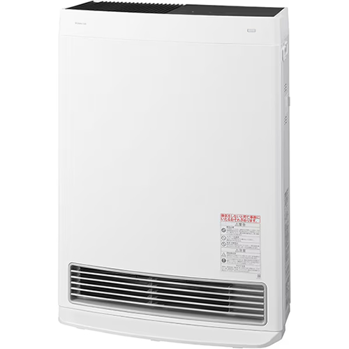 大阪ガス【プラズマクラスター搭載】ガスファンヒーター AirGrand(エアグラン) ホワイト 都市ガス13A用 木造15畳まで /コンクリート21畳まで 140-5565-13A【空気清浄機能・スポット暖房機能】リモコン付き