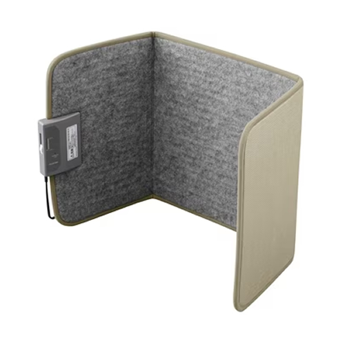 アイリスオーヤマ【IRIS】デスクパネルヒーター キャメル 自動切タイマー付 APH-16B-T【無段階温度調節】