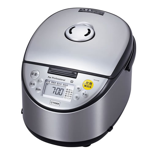 タイガー【キッチン家電】炊きたて 業務用IHジャー炊飯器 1升炊き 1.8L ブラック 100V JKH-P181-KS【連続炊飯可能】「麦めし」メニュー搭載