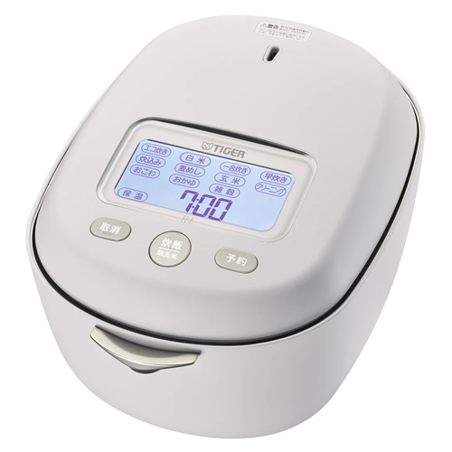 タイガー【TIGER】5.5合炊き 土鍋圧力IHジャー炊飯器 ミストホワイト 炊きたて 土鍋ご泡火炊き JRX-S100-WS【本土鍋釜】