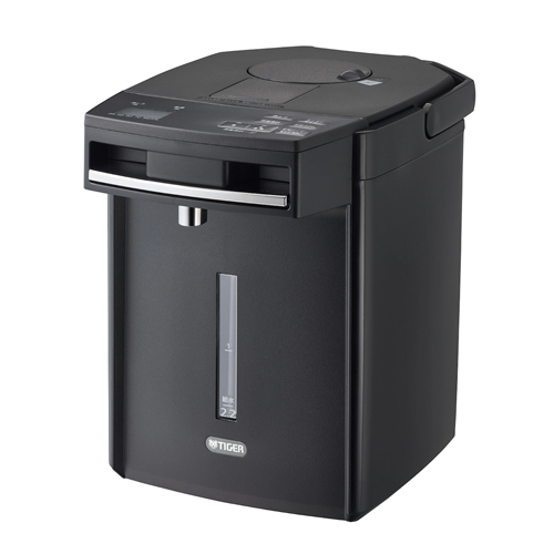 タイガー【TIGER】2.2L 蒸気レスVE電気まほうびん アーバンブラック とく子さん 電気ポット PIM-H220-KE【お湯計量機能】