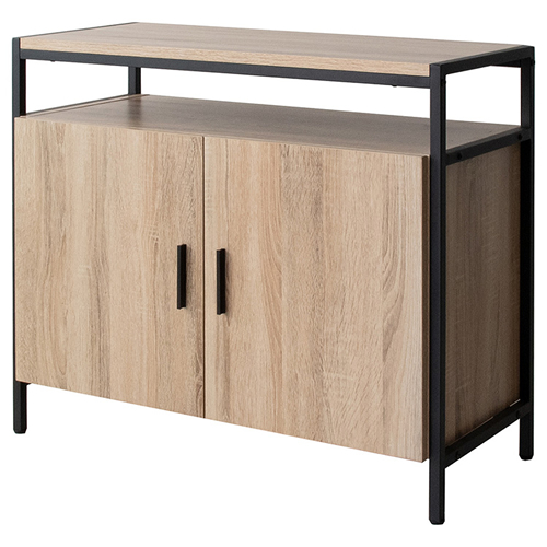 宮武製作所【お客様組み立て】キャビネットテレビ台 Altio（アルティオ） ナチュラルブラック TVラック テレビボード TV-801-NTBK【リビングラック TV台 AVラック】