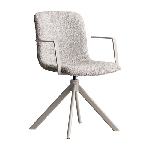 宮武製作所【お客様組み立て】回転ダイニングチェア Stead（ステッド） 1脚 グレー Signature Studio リビングチェア CH-C5285-1-GY【回転椅子 リビング家具】