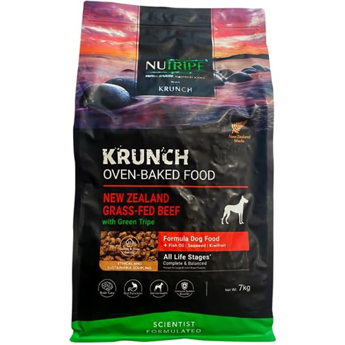 ファンタジーワールド【ペット用品】ニュートライプ クランチ オーブンベークド ビーフ with グリーントライプ 7kg NUT3665 P-8885003136657【ドッグフード 犬用品】