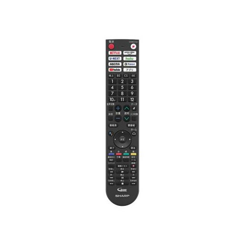 シャープ【補修部品】テレビ用 リモコン 4T-C42DJ1、4T-C43DL1、4T-C43DN2 対応 010-638-0603【メーカー純正品】SHARP