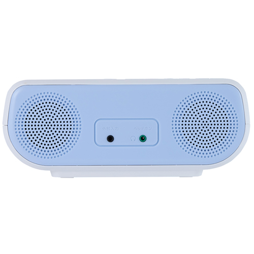東芝【TOSHIBA】CDラジオ受信機 青味 AUREX 広広としたFM相応う ラジカセ 声くっきり役立つこと 横型パウダーコンパクト AX-CR30-L【声遣いうつり変わり流行り物積み上げる】