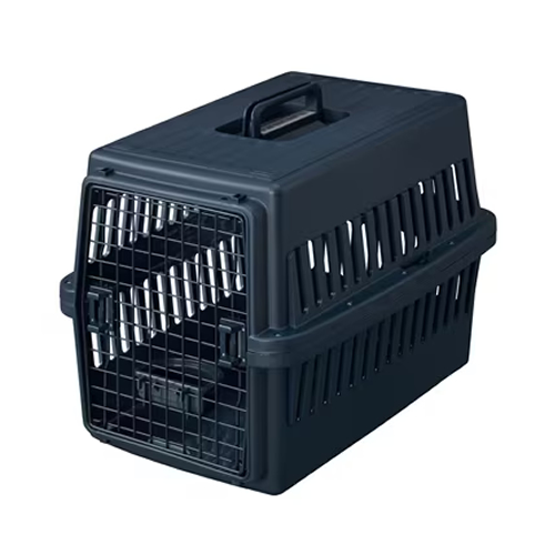 アイリスオーヤマ【ペット用品】エアトラベルキャリー ネイビー Mサイズ ATC-670 ペット用キャリー I-4967576593588【ペットトラベル用品 ペットハウス】