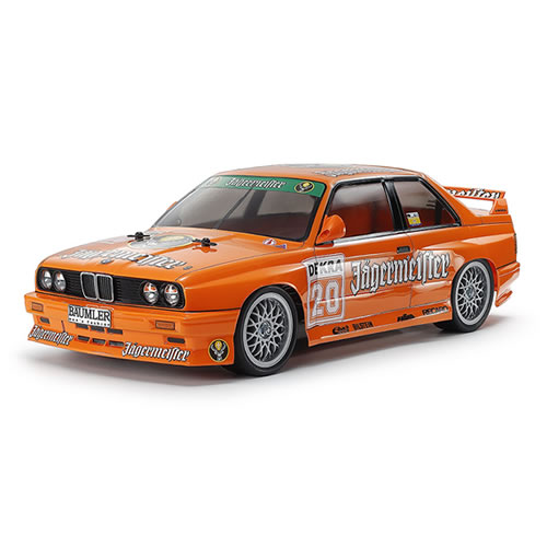 タミヤ【ラジコン】1／10RC BMW M3 SPORT EVO イェーガーマイスター 1992 (TT-02シャーシ) H-4950344587605【送信機・電池別売】