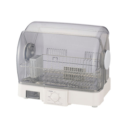 象印【ZOJIRUSHI】食器乾燥器 （ホワイト） 食器5人分 食器かごサイズ 80cmロング排水ホースつき EY-JG50-WA【食器乾燥機】