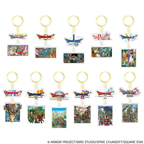 スクウェアエニックス【アクリルキーホルダー】ドラゴンクエスト 冒険者の思い出チャームコレクション 11個入りBOX H-4988601280488【全11種】 10,140円