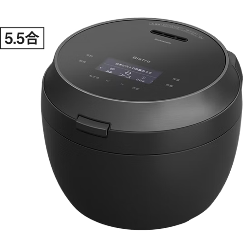 パナソニック【Panasonic】5.5合炊き 可変圧力IHジャー炊飯器 ブラック Bistro ビストロ Wおどり炊き SR-X910E-K【ダイヤモンド竃(かまど)釜】 59,945円