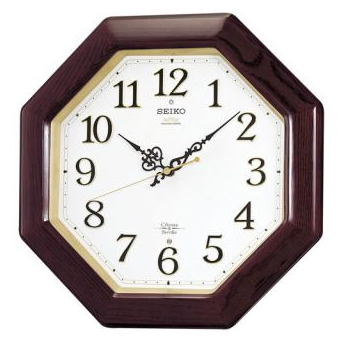 セイコー【SEIKO】チャイム&ストライク 電波掛け時計 RX210B★【ツイン・パ】