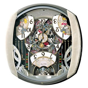 セイコー FW563A 電波掛時計 からくり時計　未使用品 SEIKO 送料無料-セイコー ミッキー＆フレンズ 電波からくり