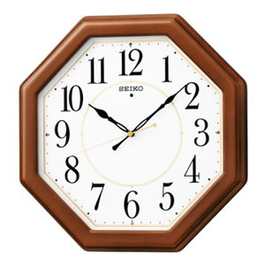 セイコー【SEIKO】電波スタンダード掛時計 KX389B★【木枠】の通販は