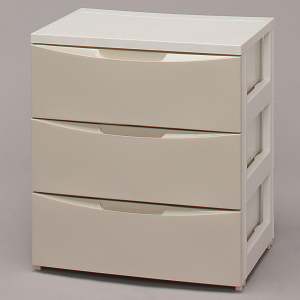 アイリスオーヤマ【IRIS】ワイドチェスト COD-553-IV（アイボリー）★【カラーコーディネート】の通販は 6,073円