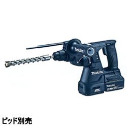 マキタ【makita】18V6.0Ah　24ミリ充電式ハンマドリル（黒） HR244DRGXB★【電池2個･充電器･ケース付】