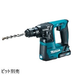 マキタ【makita】10.8V　14mm充電式ハンマドリル　HR140DSHX★【1.5Ah電池×2・充電器・ケース付】