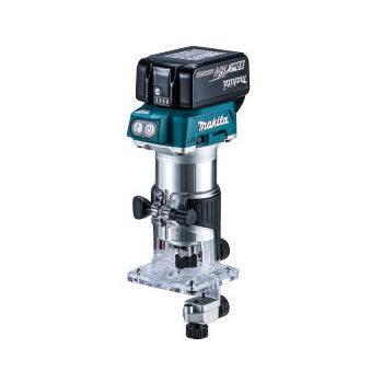 マキタ【makita】18V6.0Ah　充電式トリマ RT50DRG★【電池・充電器・ケース付】の通販は