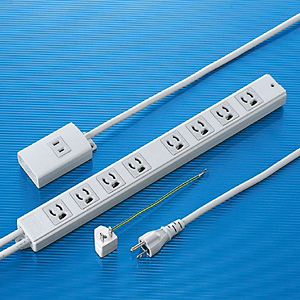 サンワサプライ【SanwaSupply】抜け止めタップ（手元集中スイッチ付き）TAP-MG3812N★【TAPMG3812N】の通販は 7,500円