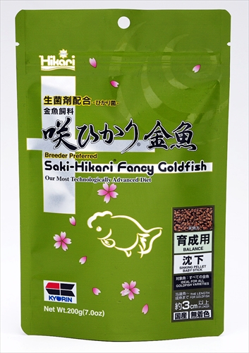 キョーリン【ペット用品】 咲ひかり金魚　育成用　２００ｇ P-4971618420336