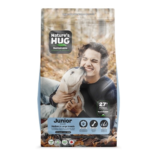 ファンタジーワールド【ペット用品】ネイチャーズハグ DOG ジュニア ミディアム＆ラージブリード 9.07kg P-0628678830097【NHD10209】