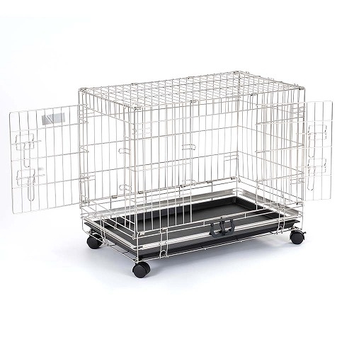 ファンタジーワールド【ペット用品】2WAY シンプリー メゾン ステンレス M P-0673869598492【SS30-2 way】