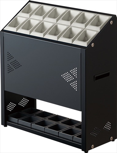 山崎産業【環境用品】アンブラーオクトP-12 ライトグレー Y-4903180180721★【YA-96L-ID-LGR】の通販は