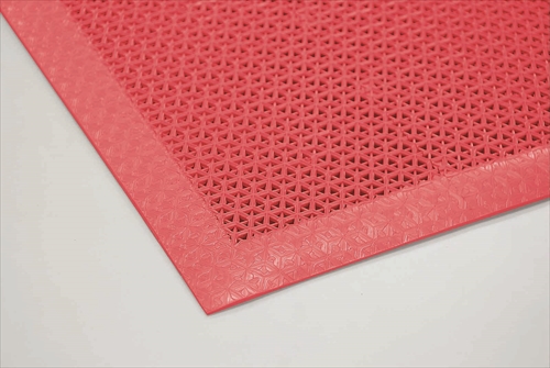 山崎産業【環境用品】ブイステップマット7（＃13）レッド Y-4903180124848★【F-207-13-R】の通販は