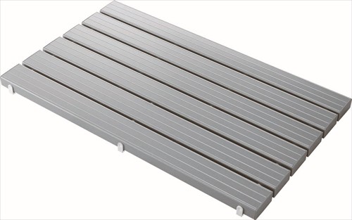 山崎産業【環境用品】YSカラースノコ・セフティ抗菌(キャップ付き) B型 グレー Y-4903180171538★【F-115-3-B-GR】の通販は