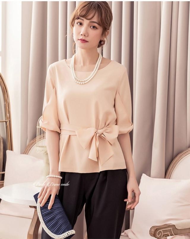 レビュー特典 パーティードレス パンツ 3点セット 結婚式 お呼ばれ