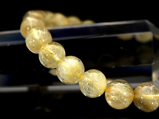 「1点もの 現品」 ラビットヘアー ゴールドルチルクォーツ ルチルクォーツ ブレスレット 7.4mm パワーストーン ブレスレット メンズ レディース 天然石 数珠 アクセサリー メンズブレスレット レディースブレスレット パワーストーンブレスレット 天然石ブレスレット 男性用_2