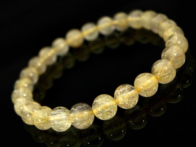 「1点もの 現品」 ラビットヘアー ゴールドルチルクォーツ ルチルクォーツ ブレスレット 7.4mm パワーストーン ブレスレット メンズ レディース 天然石 数珠 アクセサリー メンズブレスレット レディースブレスレット パワーストーンブレスレット 天然石ブレスレット 男性用_1