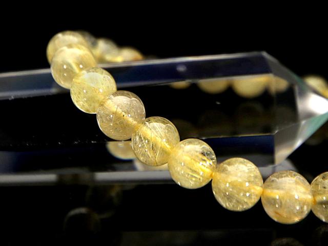 「1点もの 現品」 ラビットヘアー ゴールドルチルクォーツ ルチルクォーツ ブレスレット 7.4mm パワーストーン ブレスレット メンズ レディース 天然石 数珠 アクセサリー メンズブレスレット レディースブレスレット パワーストーンブレスレット 天然石ブレスレット 男性用_2