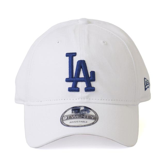 NEW ERA ニューエラ ホワイト LA ドジャース 9TWENTY キャップ 帽子 白 