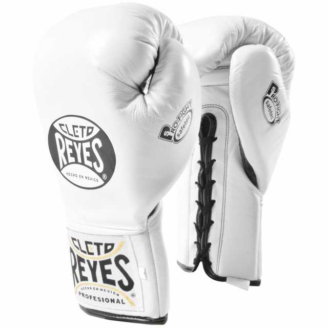 REYES レイジェス ボクシング グローブ 本革 ホワイト レースアップ オンス oz ボクシンググローブ 白 MMA メキシコ製 公式 Cleto  Reyes｜au PAY マーケット