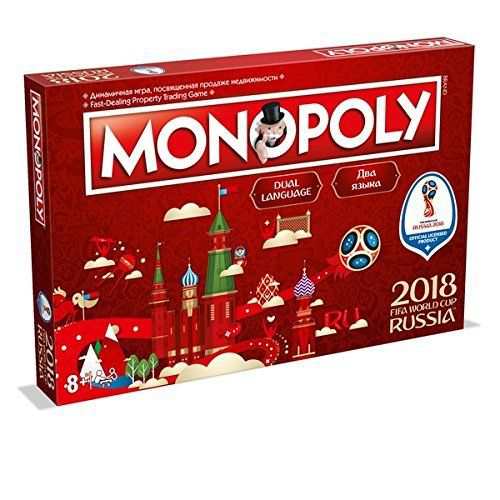 2018年 サッカー ロシア大会 公式ライセンス モノポリーゲーム 応援グッズ グッズ Monopoly Gameの通販は