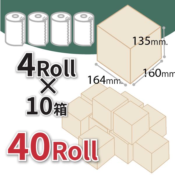 【ハート水引き「感謝」シール対応】10年保証 備蓄用トイレットペーパーLog Log 【MST-204】 70m×40ロール入 再生紙100% アルミ真空包装/丸英製紙　高知 長期備蓄の為に開発されたトイレットペーパー 防災グッズ 災害対策 防災啓蒙活動やお礼 粗品にも活躍するボックス入り_8