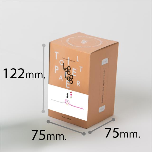 【ハート水引き「感謝」シール対応】10年保証 備蓄用トイレットペーパーLog Log 【MST-204】 70m×16ロール入 再生紙100% アルミ真空包装/丸英製紙　高知 長期備蓄の為に開発されたトイレットペーパー 防災グッズ 災害対策 防災啓蒙活動やお礼 粗品にも活躍するボックス入りの通販は