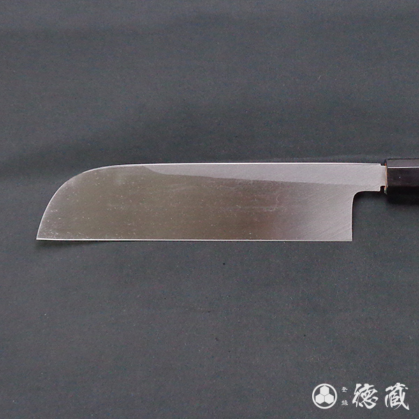 上白鋼　鎌形薄刃包丁　イチイ八角柄　225mm/片刃/上白鋼/イチイ八角柄/日本製/徳蔵刃物・TOKUZO KNIVES・JAPAN・Kitchen Knives・包丁_2
